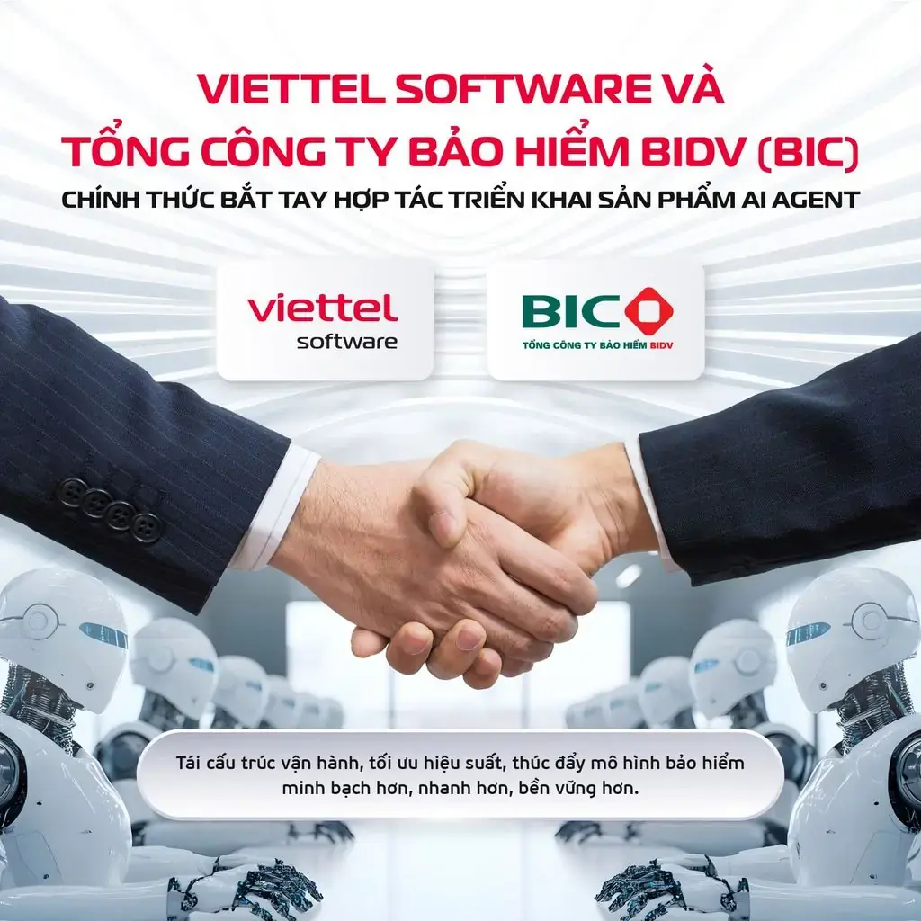 Viettel Software và Tổng Công ty Bảo hiểm BIDV (BIC) chính thức bắt tay hợp tác