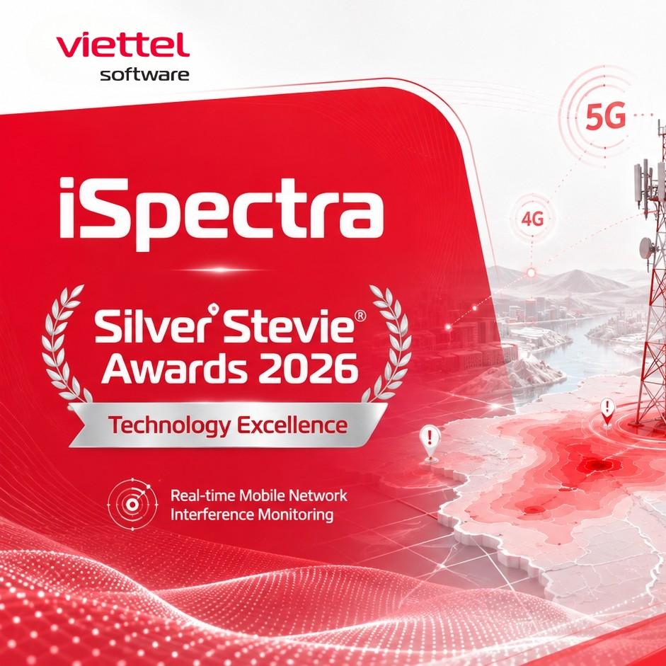 iSpectra giành Giải Bạc Stevie® Awards 2026