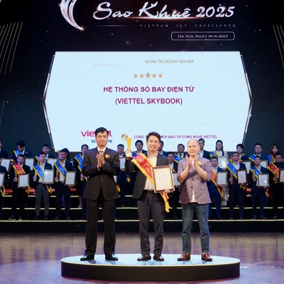 Hai sản phẩm Viettel Software được vinh danh tại Sao Khuê 2025