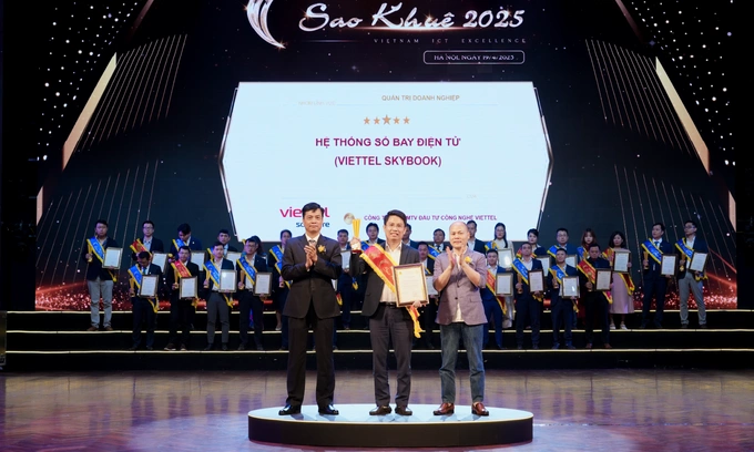 Hai sản phẩm Viettel Software được vinh danh tại Sao Khuê 2025