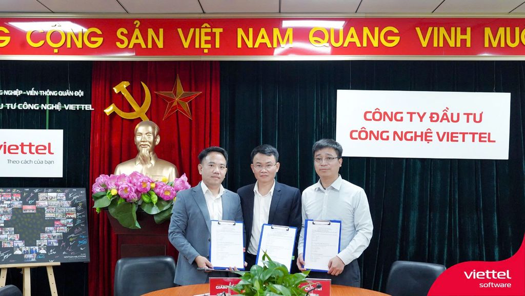 Viettel Software ký kết hợp tác Chiến lược với Evotek và Evotek Korea
