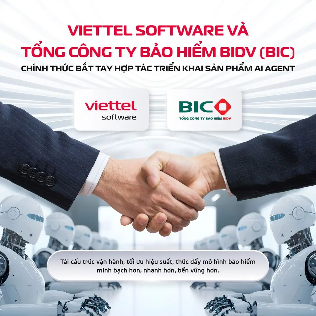 Viettel Software và Tổng Công ty Bảo hiểm BIDV (BIC) chính thức bắt tay hợp tác